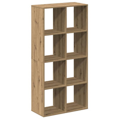 vidaXL Room Divider Bookcase Artisan Oak 69,5x29x137,5 cm Engineered Wood 6