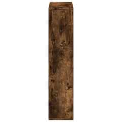 vidaXL Bookcase Smoked Oak 63x20x90 cm Engineered Wood 6
