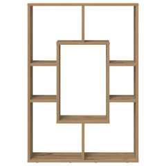 vidaXL Bookcase Artisian Oak 63x20x90 cm Engineered Wood 5