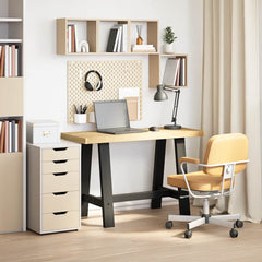 Desk NOAIN A-Shaped Legs 120x50x75 cm Solid Wood Pine A shape
