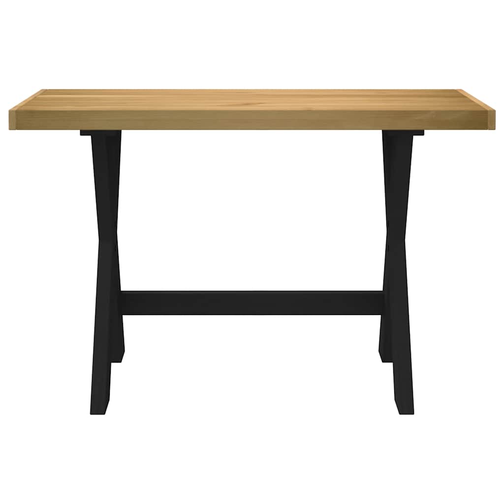 Desk NOAIN A-Shaped Legs 120x50x75 cm Solid Wood Pine X shape