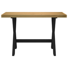 Desk NOAIN A-Shaped Legs 120x50x75 cm Solid Wood Pine X shape