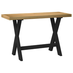 Desk NOAIN A-Shaped Legs 120x50x75 cm Solid Wood Pine X shape