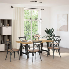 Dining Table NOAIN Legs Solid Wood Pine in Natural