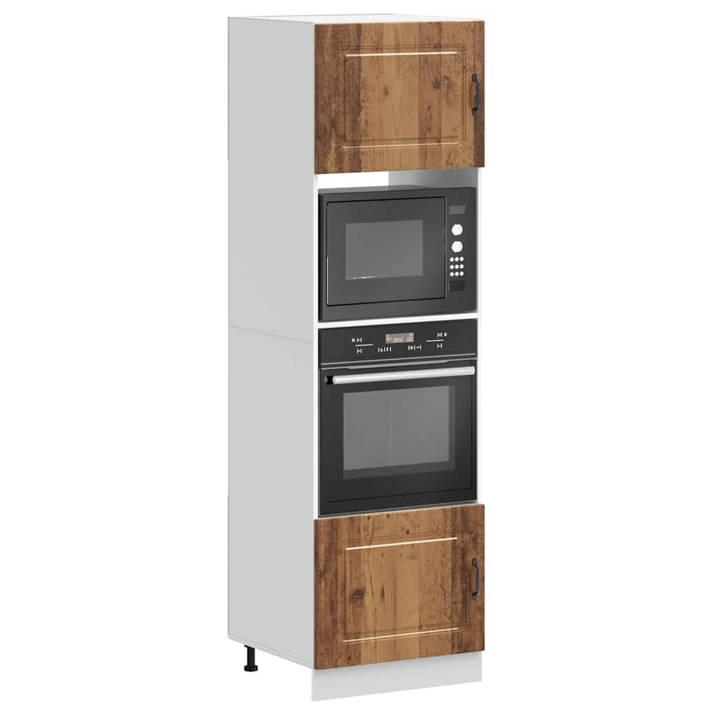 vidaXL Kitchen Base Cabinet "Kalmar" Engineered Wood Old Wood