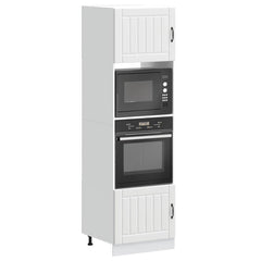 vidaXL Kitchen Base Cabinet "Lucca" Engineered Wood White
