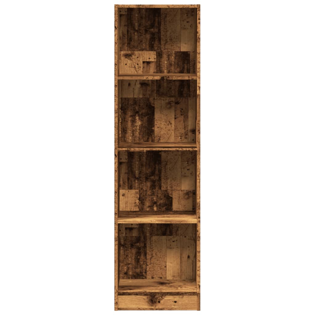 vidaXL Bookcase Old Wood 40x24x143 cm Engineered Wood 4