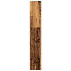 vidaXL Bookcase Old Wood 40x24x143 cm Engineered Wood 6