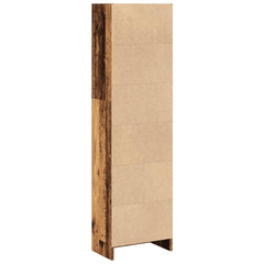 vidaXL Bookcase Old Wood 40x24x143 cm Engineered Wood 5