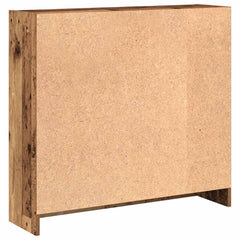 vidaXL Bookcase Old Wood 80x24x76 cm Engineered Wood 5