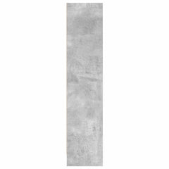 vidaXL Bookcase Concrete Grey 80x24x109 cm Engineered Wood 6
