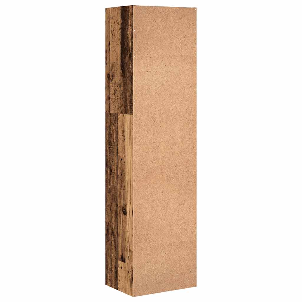 vidaXL Bookcase Old Wood 40x30x152 cm Engineered Wood 5