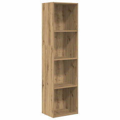 vidaXL Bookcase Artisian Oak 40x30x152 cm Engineered Wood 2