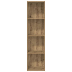 vidaXL Bookcase Artisian Oak 40x30x152 cm Engineered Wood 4