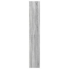 vidaXL Bookcase Grey Sonoma 40x30x189 cm Engineered Wood 6
