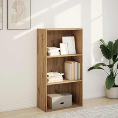 Bookcase 60x30x114 cm Engineered Wood Artisian oak