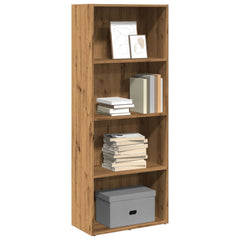 vidaXL Bookcase Artisian Oak 60x30x152 cm Engineered Wood 1