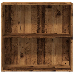 vidaXL Bookcase Old Wood 80x30x77 cm Engineered Wood 4