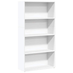 vidaXL Bookcase White 80x30x152 cm Engineered Wood 2