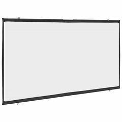 vidaXL Projection Screen Wall-Hanging 90 Inch 16:9 1