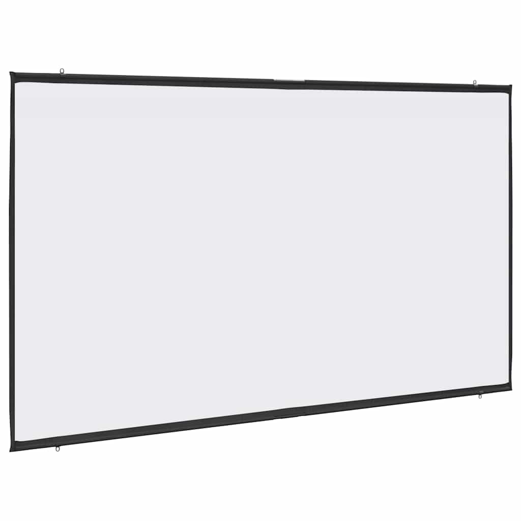 vidaXL Projection Screen Wall-Hanging 108 Inch 16:9 1