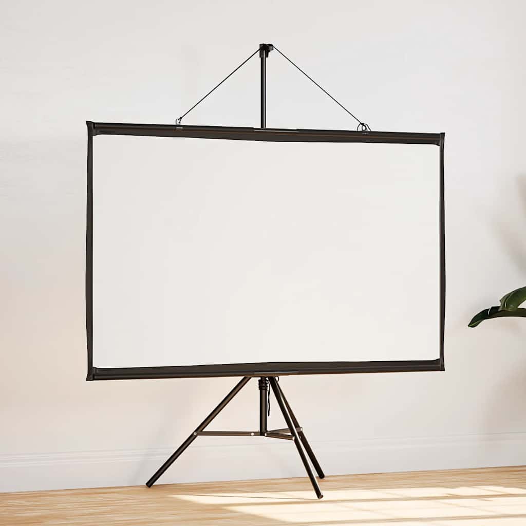 vidaXL Projection Screen with Tripod 72 Inch 16:9 2