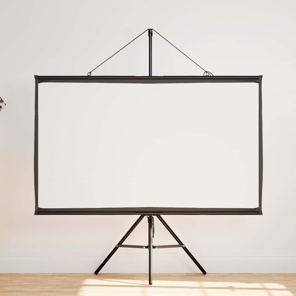 vidaXL Projection Screen with Tripod 72 Inch 16:9 3