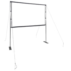 vidaXL Projection Screen with Stands 84 Inch 16:9 1