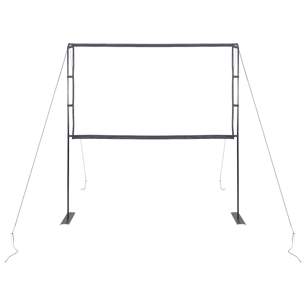 vidaXL Projection Screen with Stands 84 Inch 16:9 3
