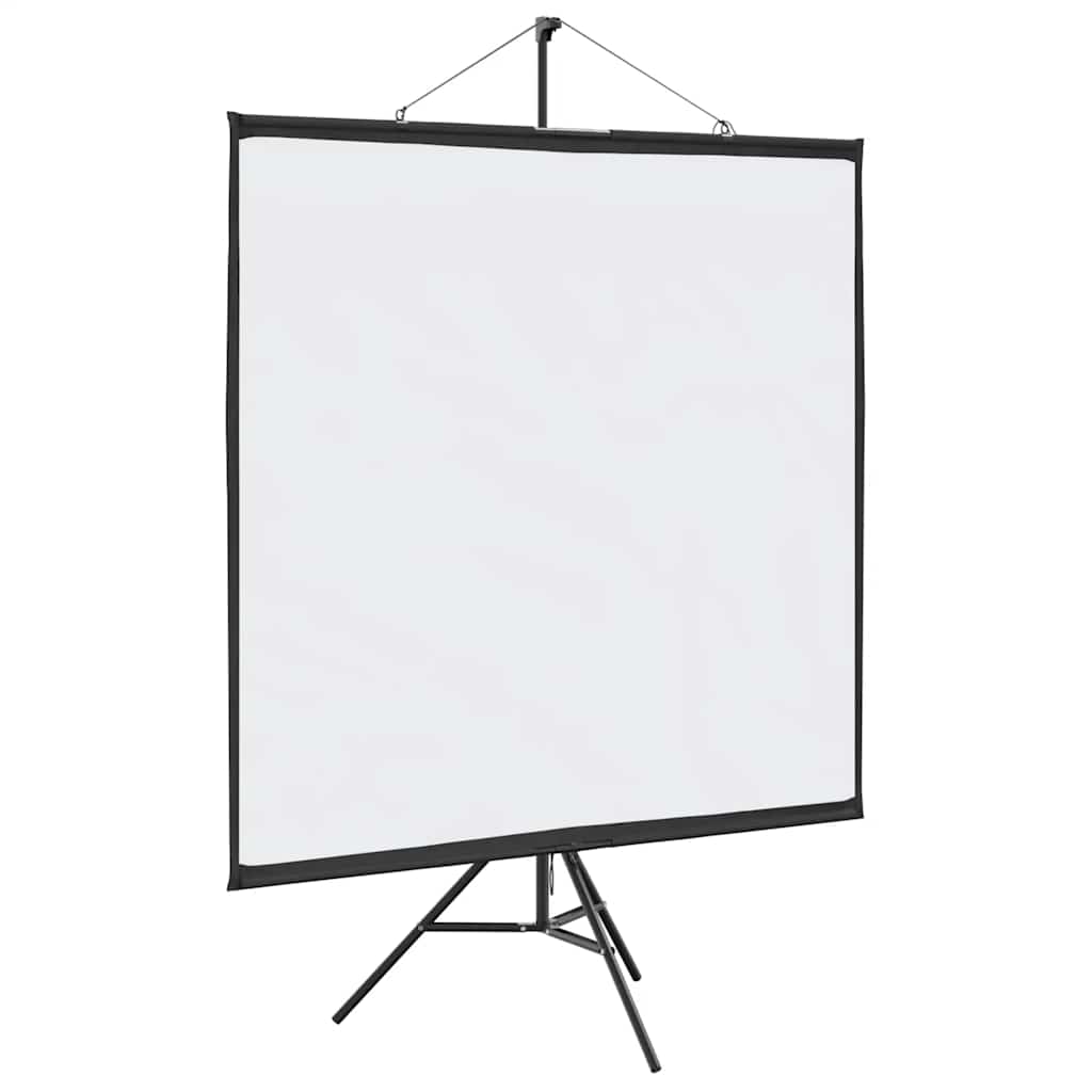 vidaXL Projection Screen with Tripod 81 Inch 1:1 1