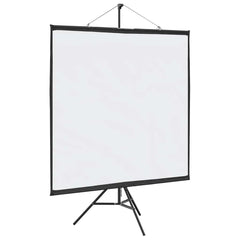 vidaXL Projection Screen with Tripod 81 Inch 1:1 1