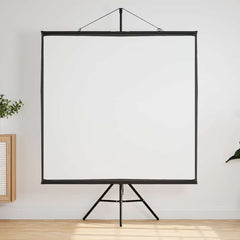 vidaXL Projection Screen with Tripod 81 Inch 1:1 3