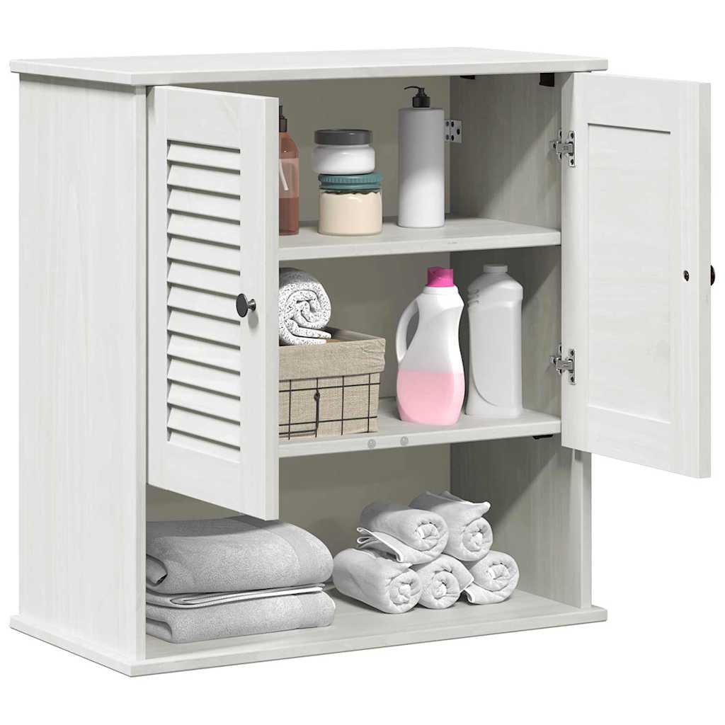 vidaXL Bathroom Cabinet VIGO White and Antique White 3