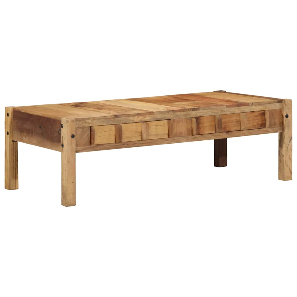 vidaXL Coffee Table Brown 110 x 54 x 35 cm Solid Reclaim Wood 1