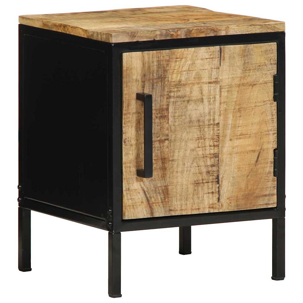 vidaXL Bedside Cabinet 2 pcs Brown and Black 30 x 30 x 40 cm 2