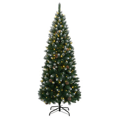 vidaXL Artificial Christmas Tree 150 LEDs 150 cm 2