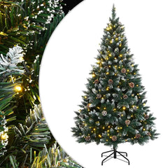 Artificial Christmas Tree Green 180 cm With leds