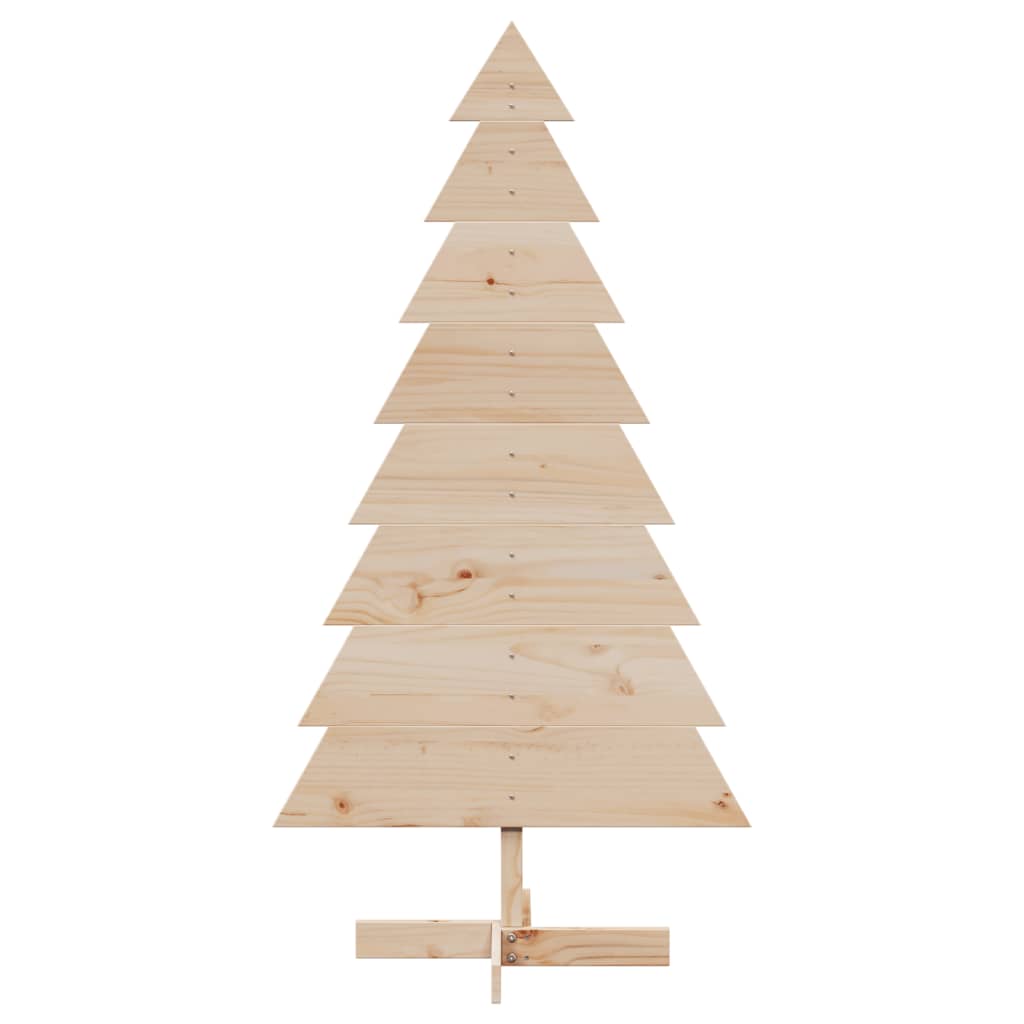 Wooden Christmas Tree for Decoration 150 cm Solid Wood Pine, image 3