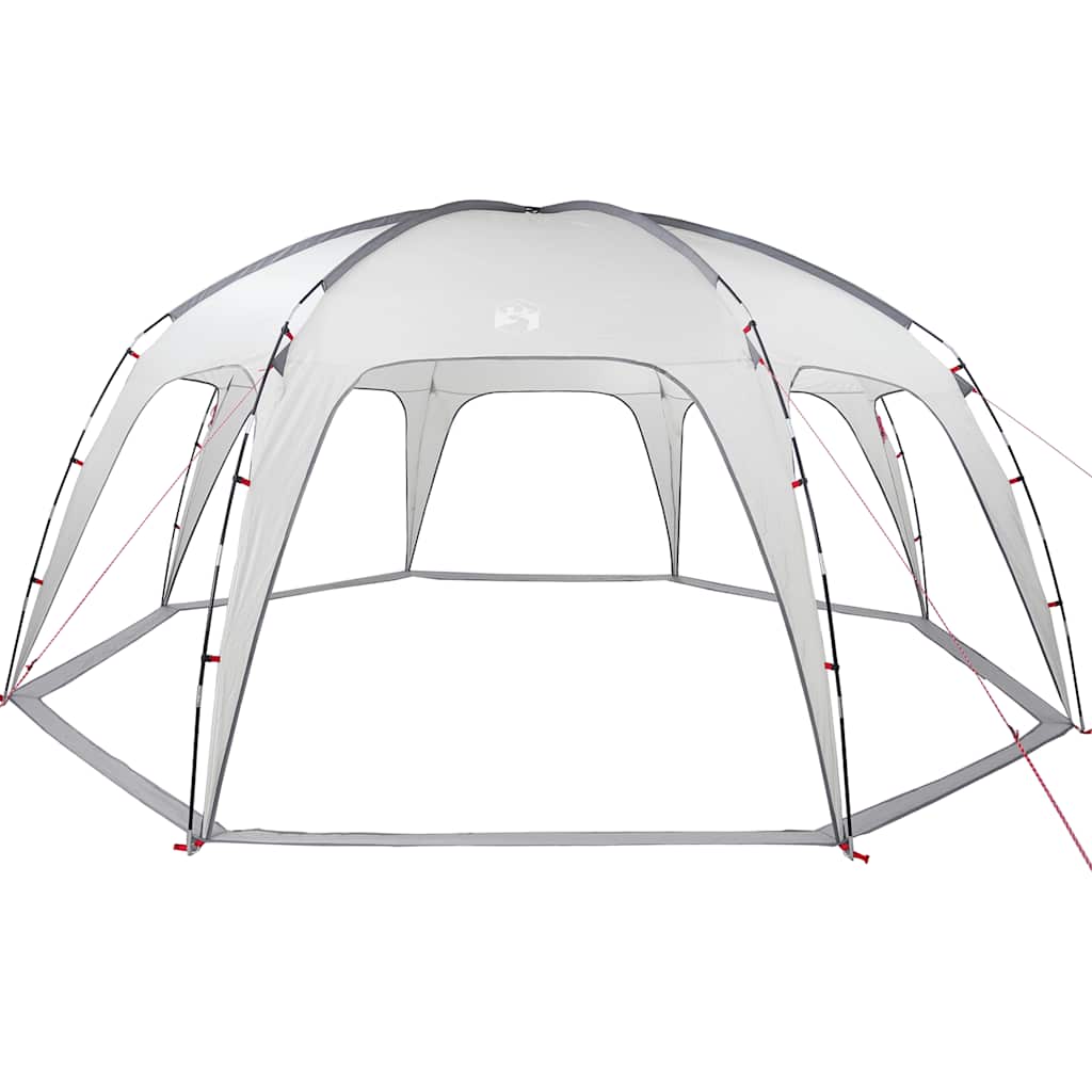 Party Tent Waterproof Grey 618 cm 277 cm 618 cm
