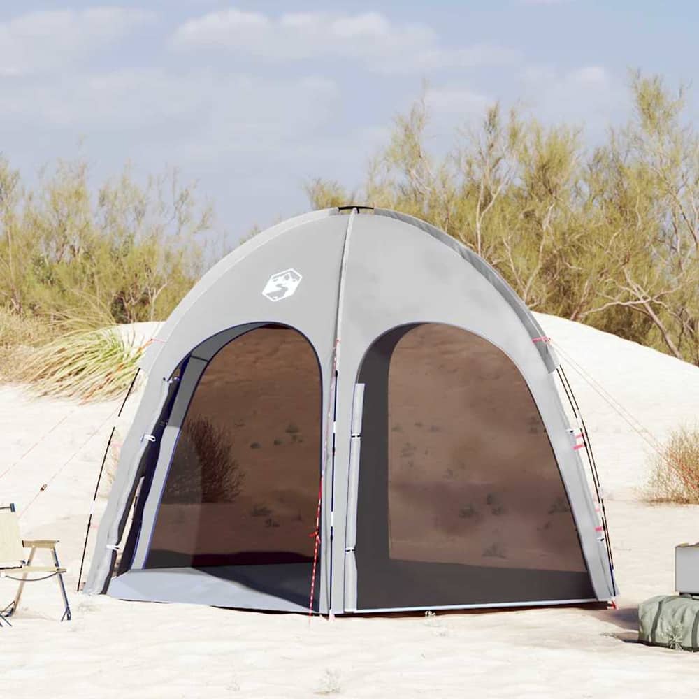 Party Tent Waterproof Grey 366 cm 231 cm 305 cm