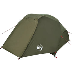 Fishing Tent 3-Person Waterproof Olive green 312 x 216 x 114 cm