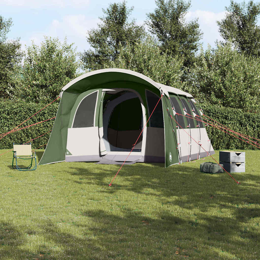 Family Tent 576 x 325 x 213 cm Polyester and Fiberglass Green