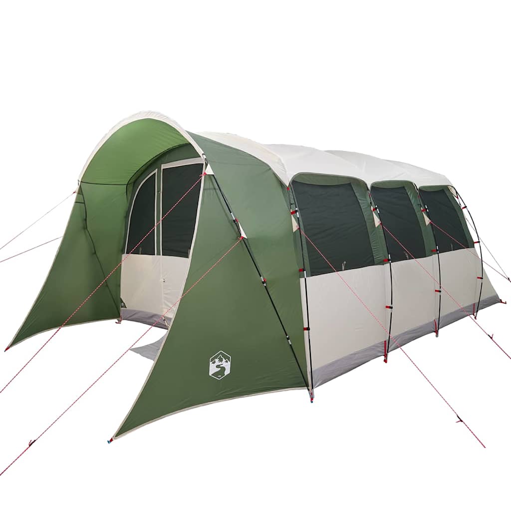 Family Tent 576 x 325 x 213 cm Polyester and Fiberglass Green