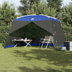 Mosquito Tent 380 x 380 x 225 cm Polyester and Fiberglass Azure blue