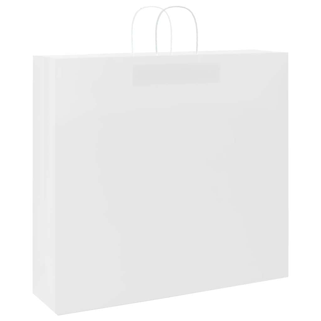 Paper Bags with Handles 54x15x49 cm 250 pcs White