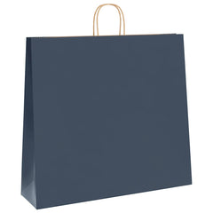 Paper Bags with Handles 54x15x49 cm 250 pcs Blue