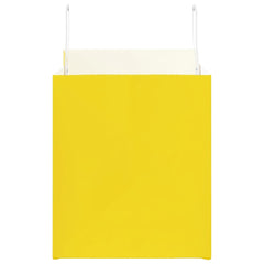 vidaXL Paper Bags 250 pcs with Handles Yellow 32x22x24 cm 6
