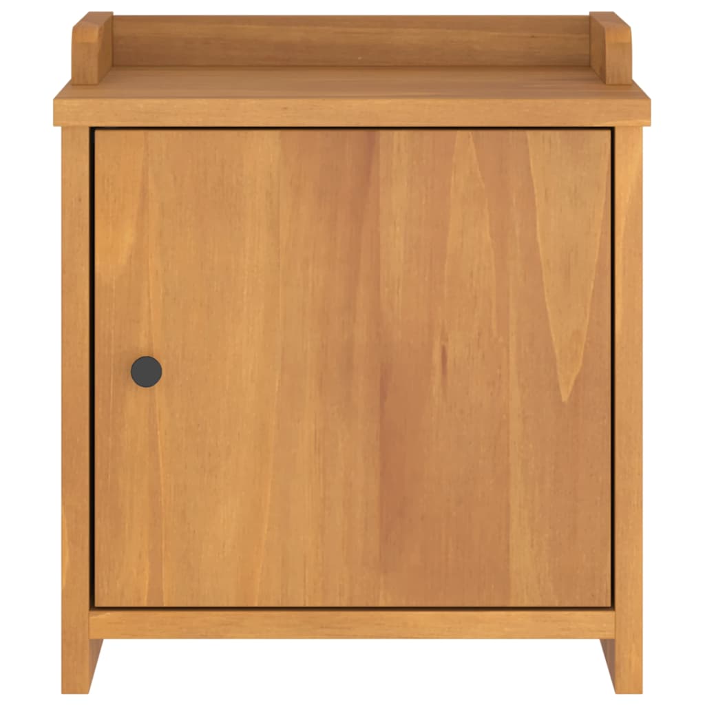 vidaXL Hallway Bench SANDNES 45x40x50 cm Solid Wood Pine 5