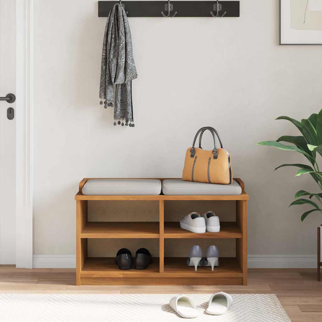 Hallway Bench "SANDNES" Solid Wood Pine