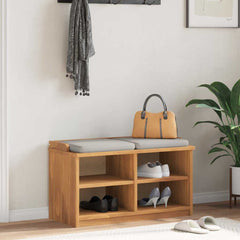 vidaXL Hallway Bench SANDNES 87x40x50 cm Solid Wood Pine 1